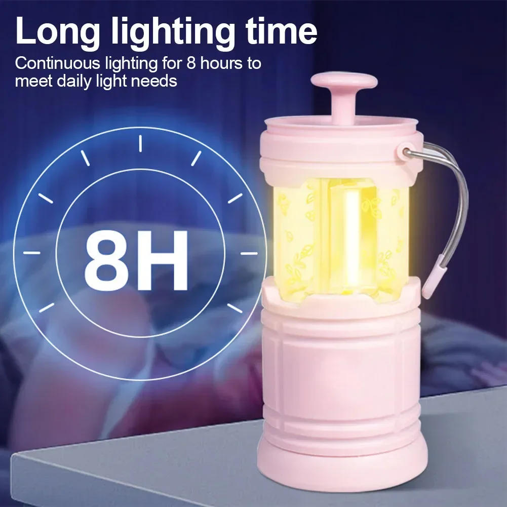 Description Picture 5 of itemMultifunctional Camping Atmosphere Light with Hook Hand Pull Off Design Outdoor Portable Waterproof Emergency Flashlights