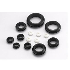 2/5/20px Rubber Grommet 20mm Blanking Hole Wiring Cable Gasket Rubber Seal Assortment Set For Protects Wire Cable Hardware Tools