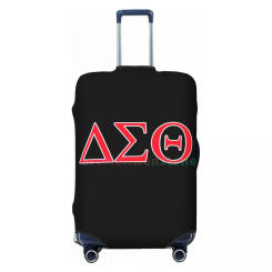 Delta Sigma Theta Sorority Luggage Cover Suitcase Protector Thicken Elasticity Dust Covered Anti-scratch Protective Case 18-32