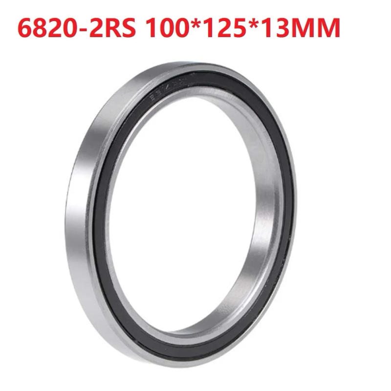 Description Picture 4 of item6820-2RS Bearing Bearings & Bushings Long Life Low Noise Steel Plate Stamping Retainer 100*120*13MM 19.6 Dynamic Load