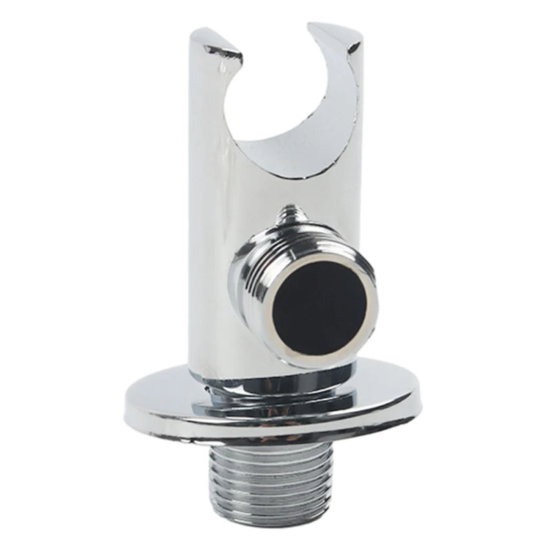 Description Picture 2 of itemBathroom Bracket Shower Holder Concealed Wall Metal Shower Room Nozzle Stainless Steel Chrome Plated Concealed Shower Hardware