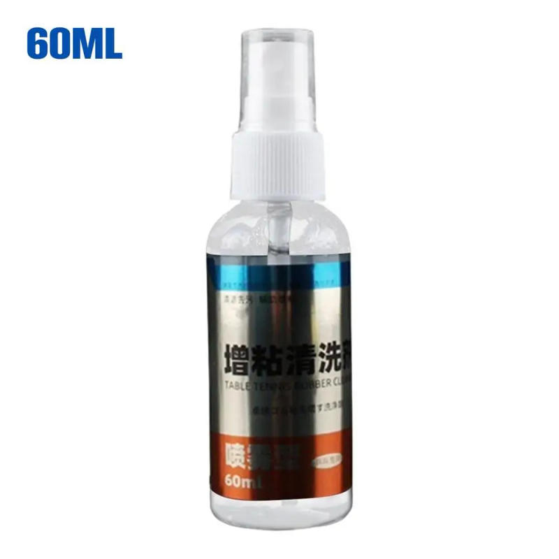 Description Picture 2 of item60ml Table Tennis Racket Cleaner With 2-Sided Sponge Powerful Table Tennis Rubber Cleaner Removes Dust Dirt Grease Fingerprints