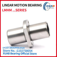 China Intermediate Elliptical Flange Flange Linear Bearing LMHM 10 12 16 20 25 30 35 40 50 LLU Steel Cage