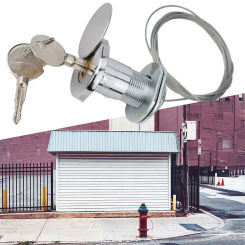 1 Set Of Garage Door Lock Drawstring Lock Manual Furniture Hardware Is Suitable For Garage Door Roller Shutter Door