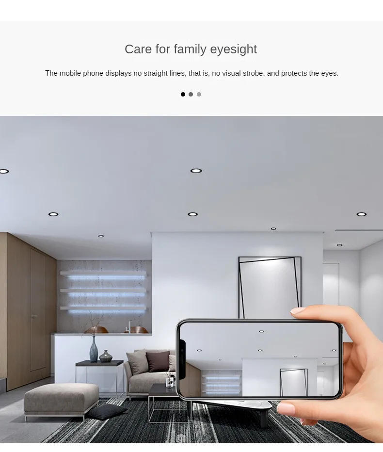 Description Picture 6 of itemAC220V Aluminum LED Downlight 7W/12W/18W/24WCOB Chip Rotatable Recessed Spotlight Stretchable Ceiling Light