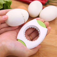 New Boiled Egg Opener Eggs Topper Peeler Cookware Set Shell Remover Opener for Boiled Eggs Cutter Slicer Kitchen Gadget
