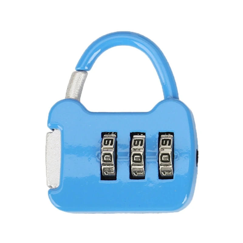Description Picture 6 of itemZinc Alloy Combination Padlock Locker Anti-theft Locks Rustproof Colorful