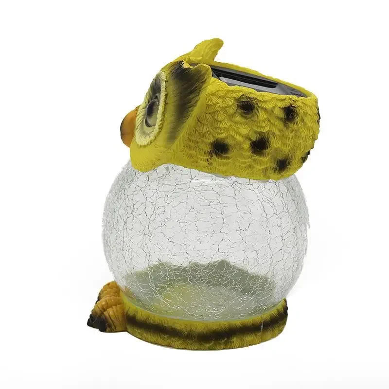 Description Picture 5 of itemLED Owl Shaped Solar Light Outdoor Porch Energy-Saving Low-maintenance Solar Light Indoor for Garden Evenly Iluminated garden