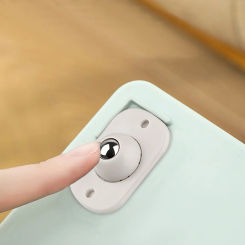 4pcs 360 Degree Casters Strong Load Bearing 360° Rotation Ball Caster Versatile for The Bottom of Storage Box Trash Can