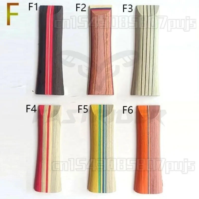 Description Picture 2 of item2PC Table Tennis Racket Bottom Plate Handles DIY Accessories Material  Poplar WoodeTable Tennis Racket Handle