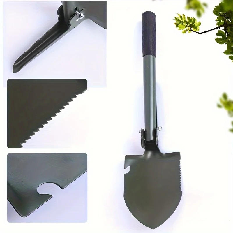 Description Picture 4 of itemVersatile Folding Metal Shovel – Durable, Space-Saving Multi-Use Tool, Perfect for Outdoor, Gardening & Emergency