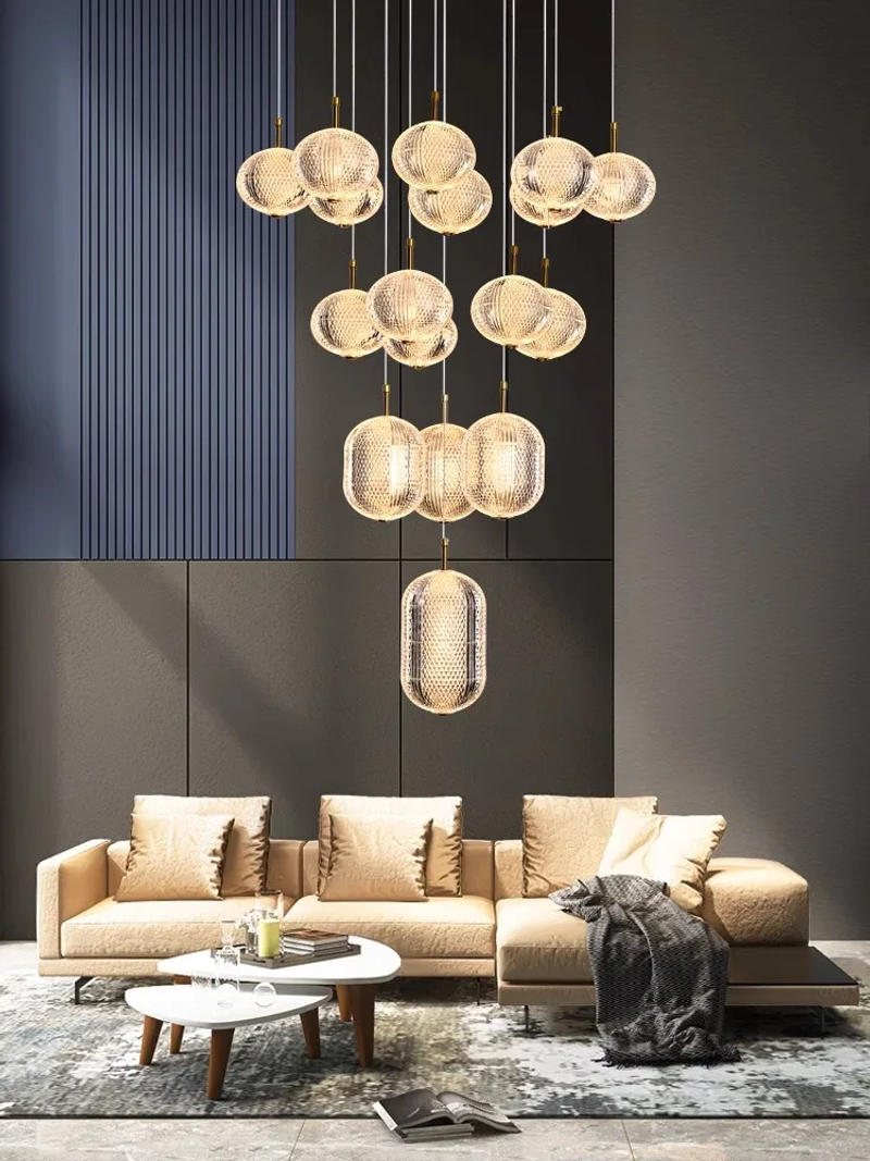 Description Picture 3 of itemNordic home decor Chandeliers for dining room lustre pendant lights hanging lamps for ceiling Light fixture indoor lighting