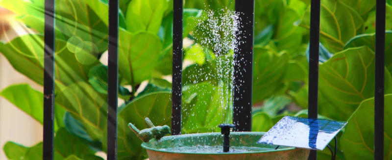 Description Picture 6 of itemSolar Fountain Pump Water Pump with 6 Nozzles for Bird Bath Ponds Garden Swimming Pool Fish Tank Outdoor Solar Powered Fountain