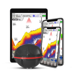 Smart Phone Fish Finder with Bluetooth, Sonar, Intelligent Fish Visual Fishing, Android and iOS, 2024New Brand