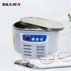 Digital Ultrasonic Cleaner 30/50W Sonicator Bath Frequency Vibration Jewelry Parts Glasses Circuit Board Portable Watch Washer
