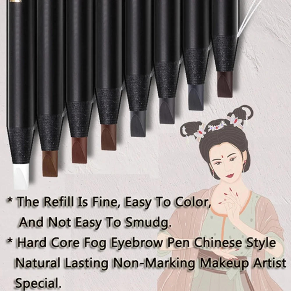 Description Picture 6 of itemEyebrow Pencil Waterproof Eyebrow Tattoo Tint Enhancers Long Lasting Cosmetics Professional Makeup Brow Lift Eye Brow Pencil