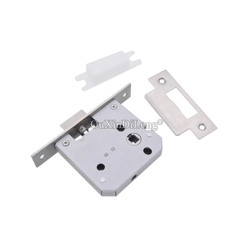Description Picture 3 of item304 Stainelss Steel Lock Tongue 55 Aisle Entrance Fire-proof Door Lock body Shopping Mall Office Escape Passage Door Lockbody