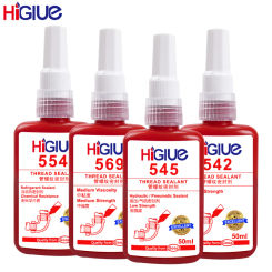 554 Thread Sealant For Refrigerate Equipment Anaerobic 545 Liquid PTFE Adhesive Sealing Compound Hydraulic/Pneumatic Pipe 569