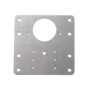 1/Hinge Repair Plate Cabinet Hinges Cupboard Door Fixing Mounting Plate Furniture Hardware Side Panel Hinges Repair