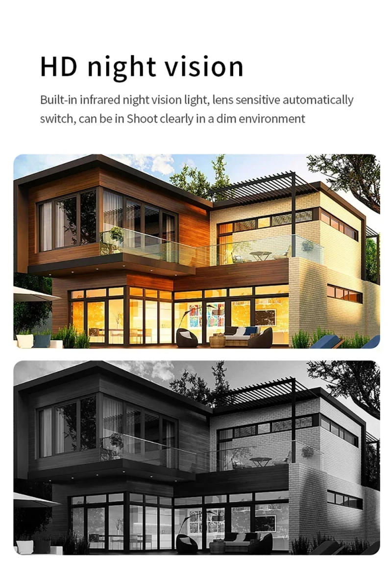 Description Picture 5 of itemNEW Mini 1080P Wifi Camera Remote Monitor Night Vision Motion Detection Portable Wireless HD Video Recorder Camcorders