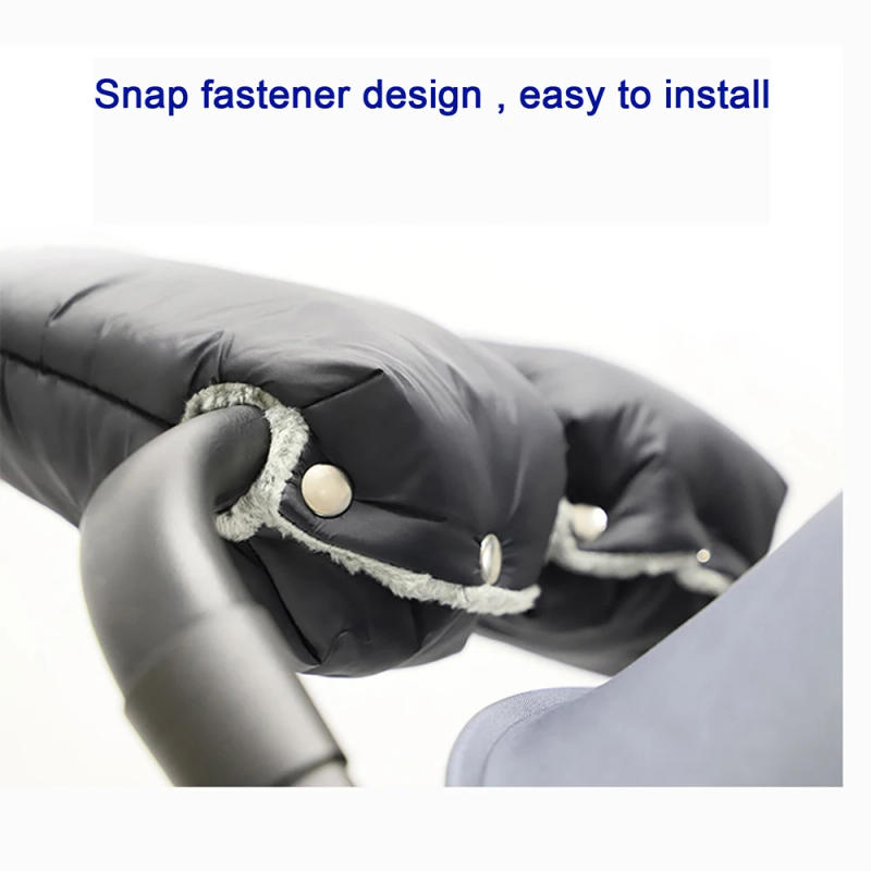 Description Picture 5 of itemBaby Stroller Hand Muff Winter Stroller Mittens Thick Warm Hand Gloves Water-resistant Hand Warmer Universal Stroller Accessorie