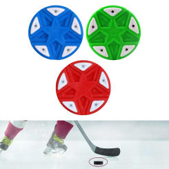 Inline Roller Hockey Puck Field Hockey Ball 76mmx25mm for Entertainment Indoor Training Sessions Hockey Player Beginners