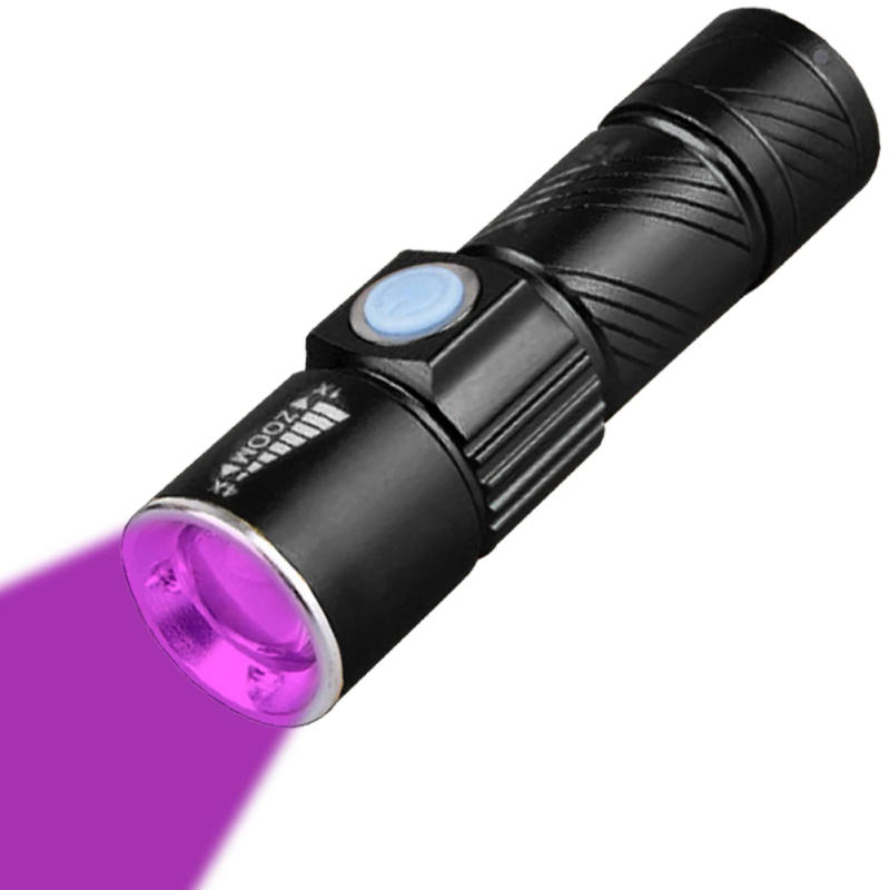 Description Picture 6 of itemMini UV Flashlight IPX4 Waterproof Fluorescent Jade Money Detector USB Charging Ultraviolet Blacklight 600mAh for Money Detector
