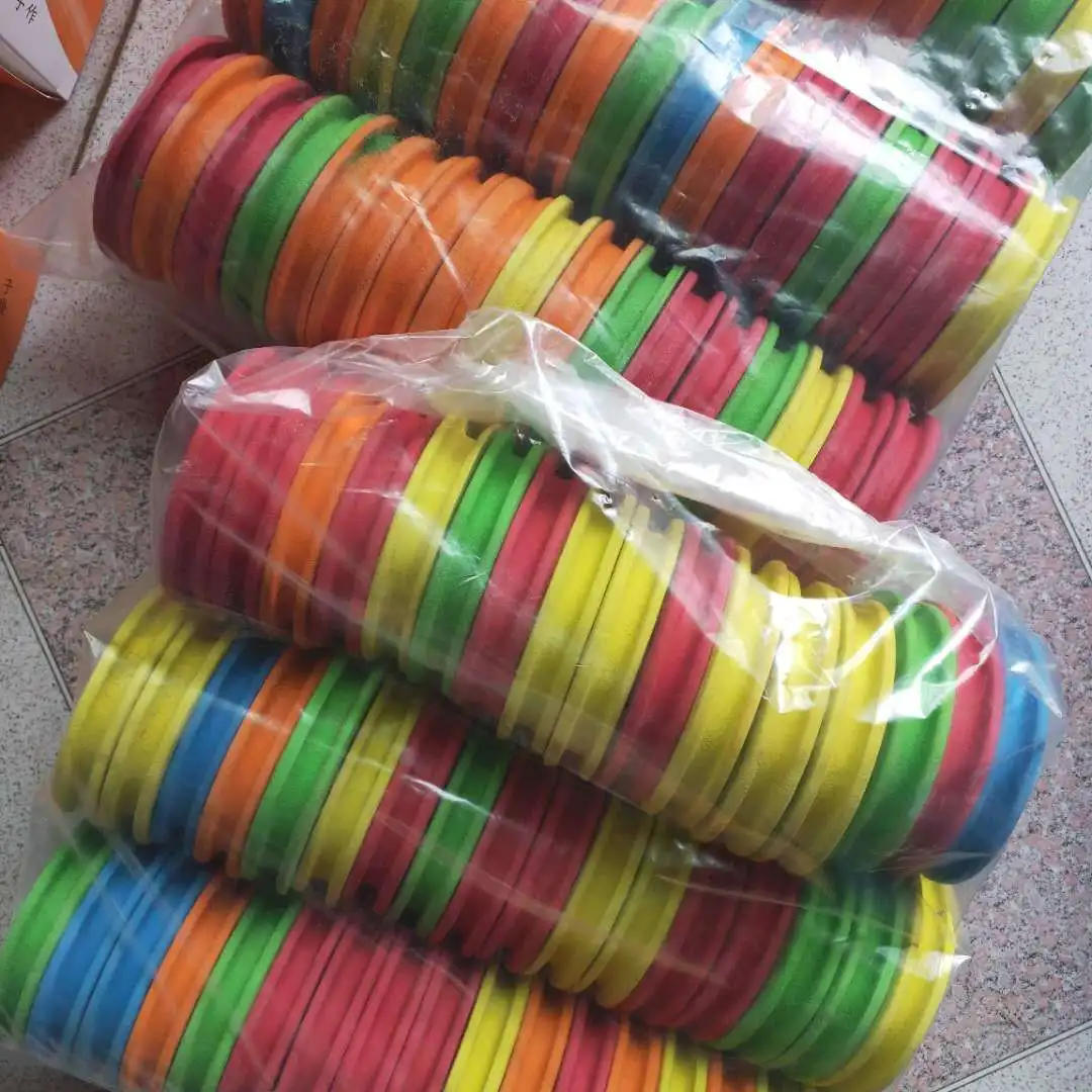 Description Picture 3 of item50/100 Pcs EVA Foam Spools Fishing Winding Board Fishing Hook Line Tackle Foam Spool Trace Wire Swivel Tackle Fish Line Tools