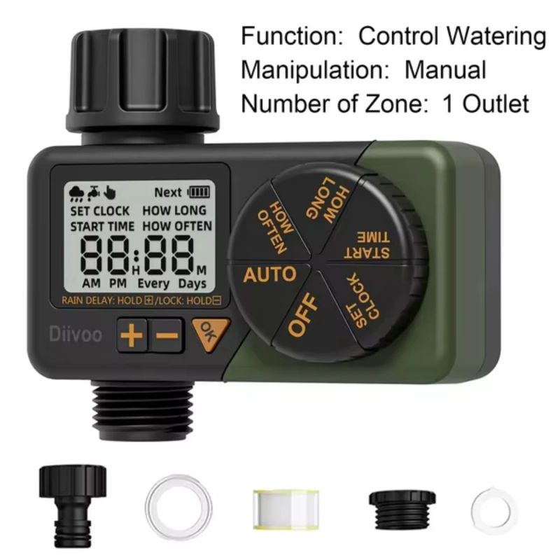 Description Picture 5 of itemIntelligent Smart Automatic Water Timer  Garden, Digital Irrigation Machine with 1/2/3 Zones, Outdoor Use to Save Water & Tim