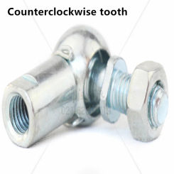 Rod Ends Bearings Universal Joint CS19-3 Ball Joint M16 Counterclockwise Tooth Ball Joints M16*1.5