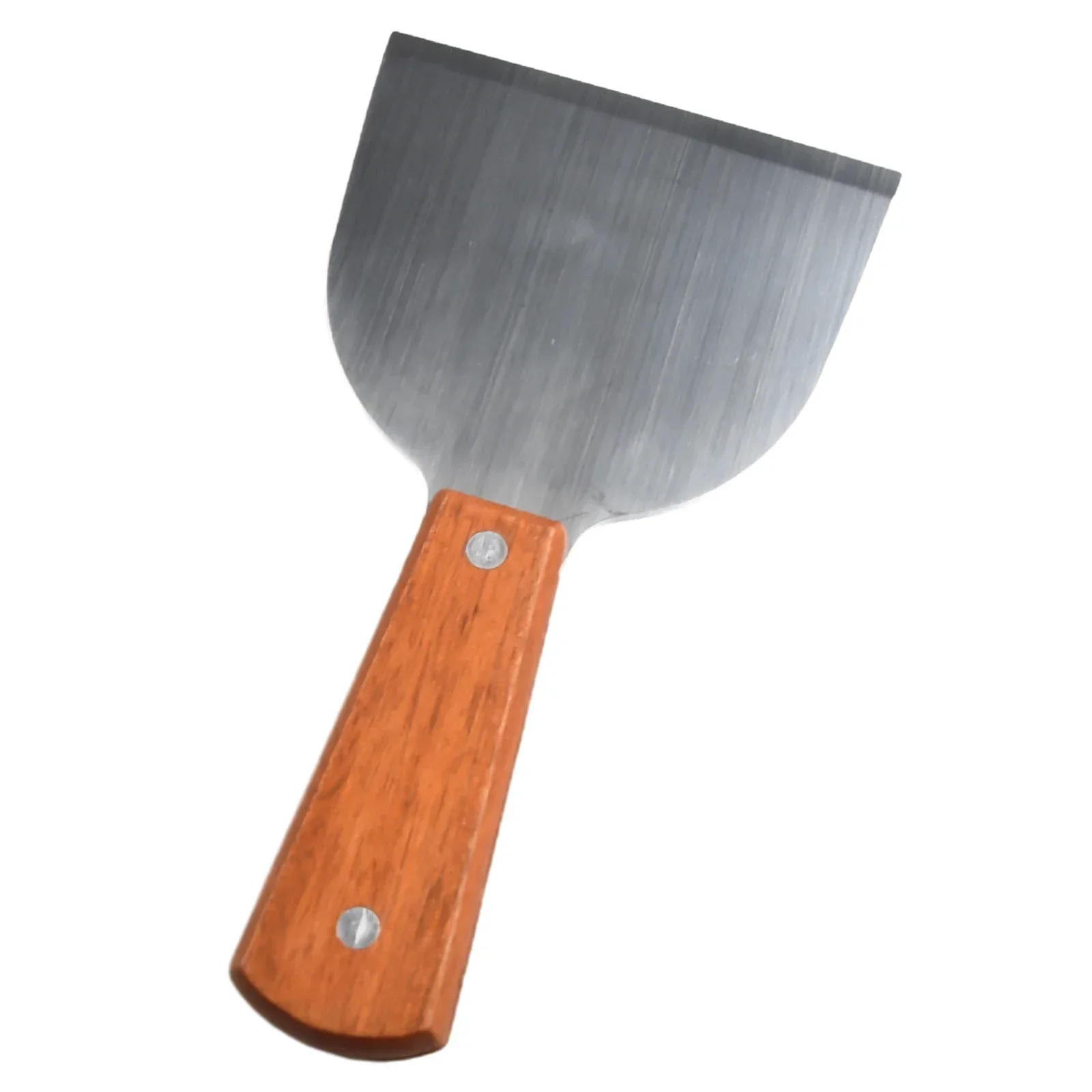 Description Picture 6 of item1pc Stainless Steel Steak Spatula Turner Flat Burger Pancake Pizza Grill Flipper Metal Steak Spatula Kitchen Barbecue Tools