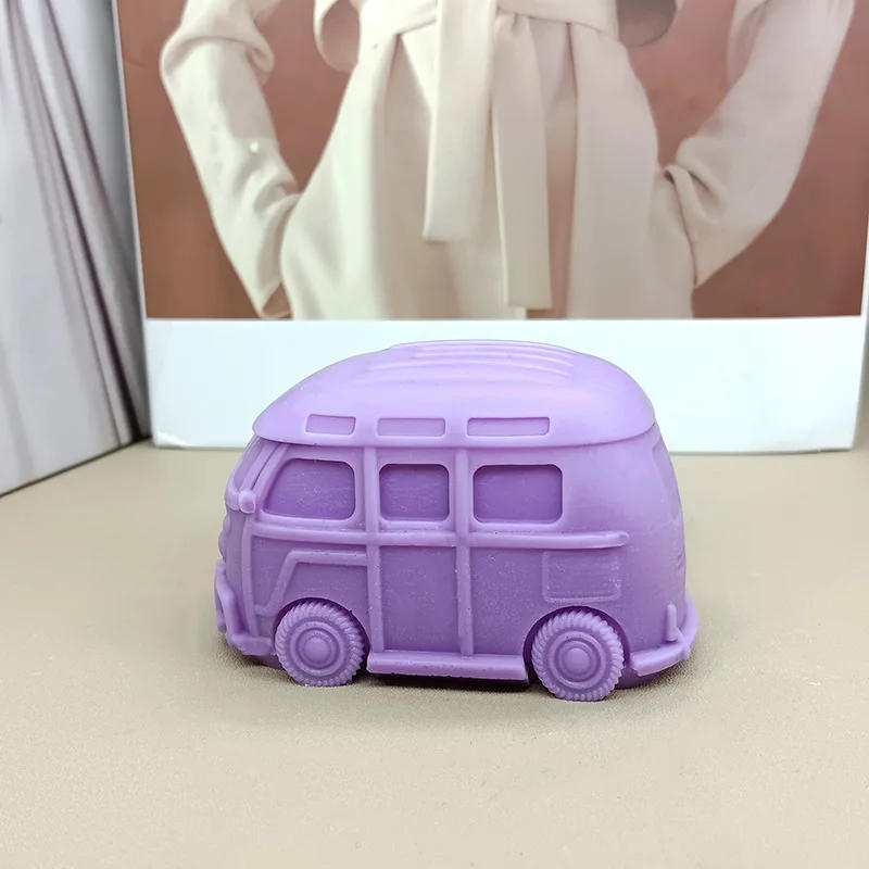 Description Picture 6 of item3D Bus Car Silicone Candle Molds Handmade Car Crafts Gypsum Resin Cement Casting DIY Soap Chocolate Cake Baking Tools Home Gifts