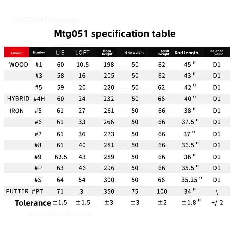 Description Picture 6 of itemPGM Golf Wood Club Driver for Men and Women Right-handed High Fault Tolerance Golf Clubs MG051