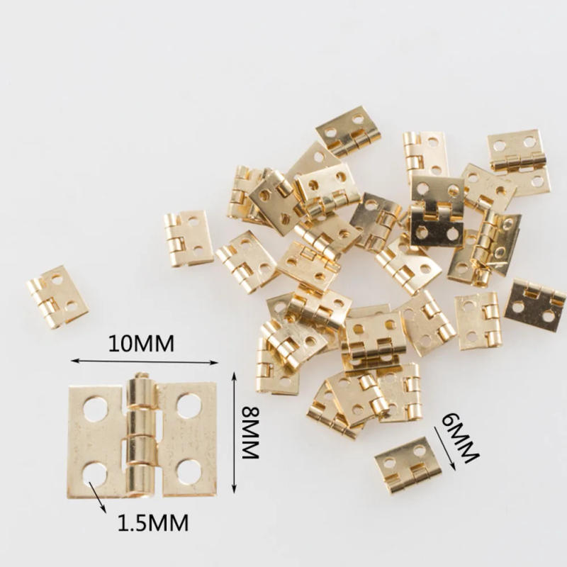 Description Picture 4 of itemHome Improvement Nails Craft Boxes Gold/Silver Hinges Suitable For Jewelry Boxes Tool Boxes Wine Boxes Cabinet Hinges