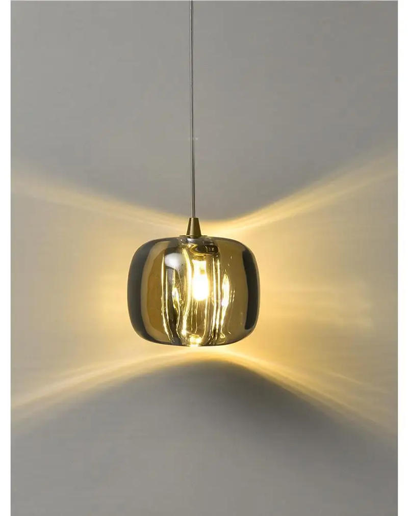 Description Picture 6 of itemLight luxury restaurant chandelier Creative Crystal Bedroom Pendant Modern minimalist dining table and bar pendant light