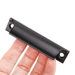 Y1UD Aluminum Alloy Door Handle Push-pull Balcony Gate Window Pulls Knob Furniture