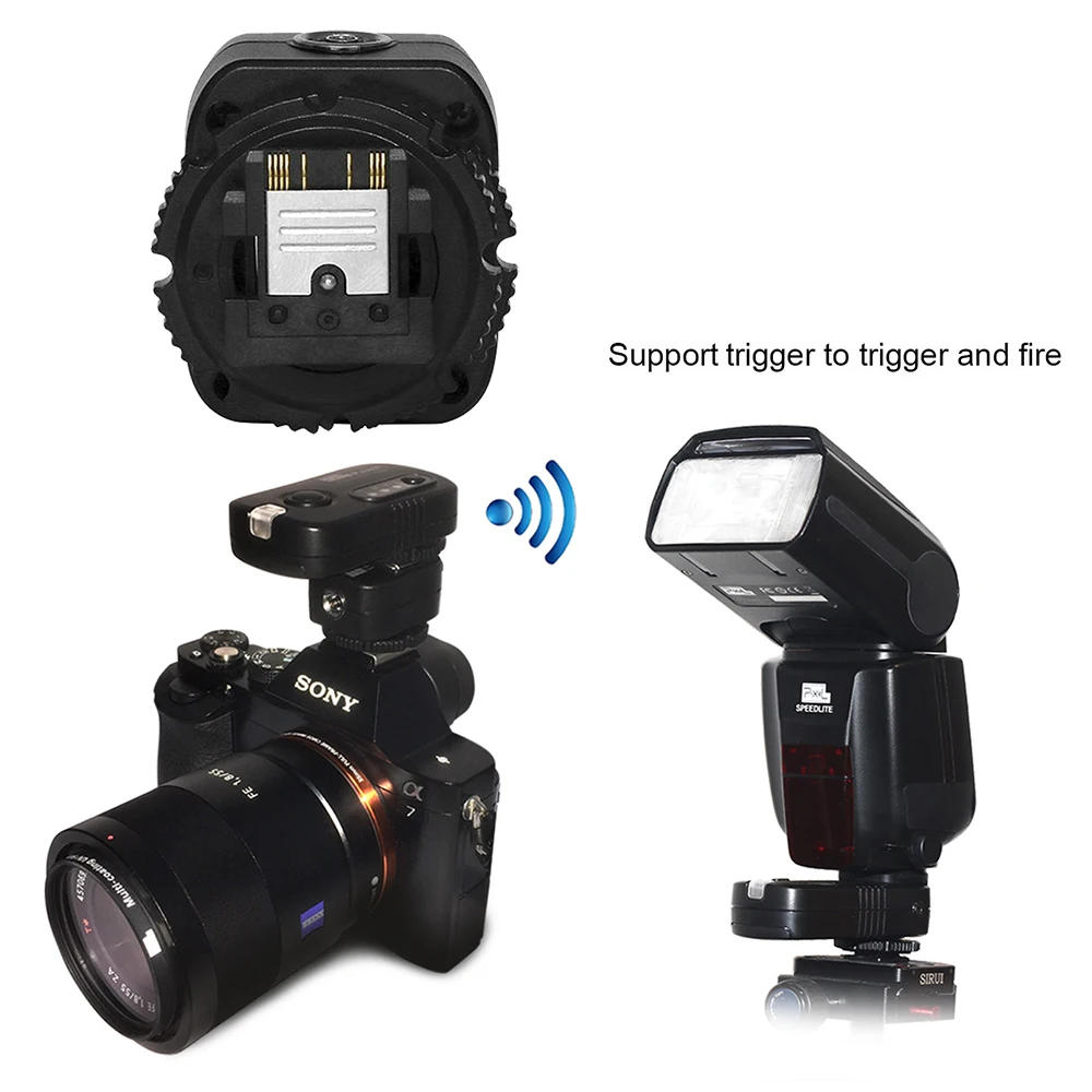 Description Picture 3 of itemPixel TF-334 Hot Shoe Adapter For Converting Sony Mi A7 A7S A7SII A7R A7RII A7II Camera To Canon Nikon Yongnuo Flash Accessories