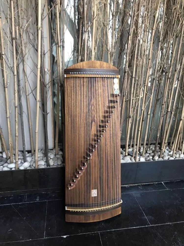 Description Picture 3 of itemMini Guzheng Travel Nails Chinese Traditional String Instruments Guzheng Hard Shell Case Finger Pick Instrument Accessories