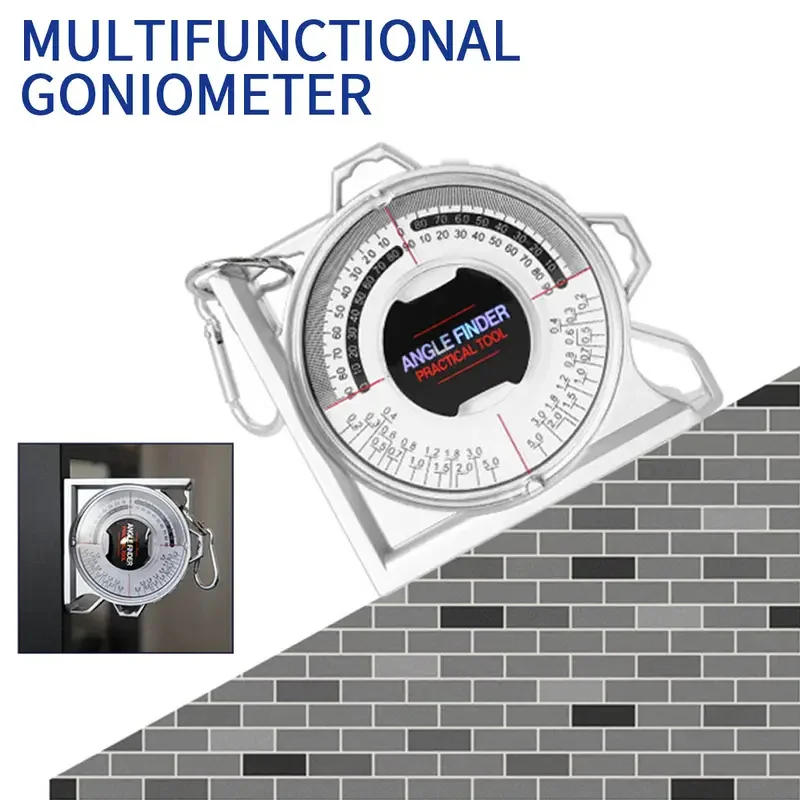 Description Picture 2 of itemAngle Finder Magnetic Angle Locator Slope Protractor Inclinometer Level Meter Clinometer Angle Gauge Measuring Instruments