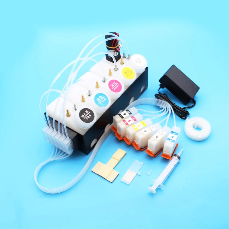 Description Picture 3 of itemDTF CISS For Epson XP-15000 DTF White Ink Tank With Stirrer Mixer XP15000 DTF DTG Ink Container Continuous Ink Supply System