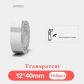 Transparent 12x40mm