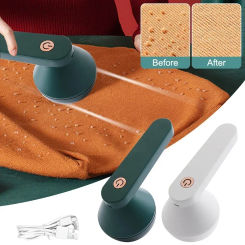 Lint Remover Type C Charging Hair Ball Trimmer Upgraded Six Blade Design Fabric Shaver Lint Remover 4h Working Time for Clothing