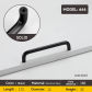 Al alloy-Black-172mm