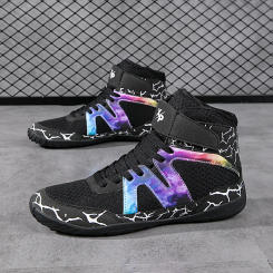 Professional Wrestling Boots Men Breathable Fighting Boxing Shoes Non-Slip Wear-Resistant Boxing Sneakers Gym Training Footwear