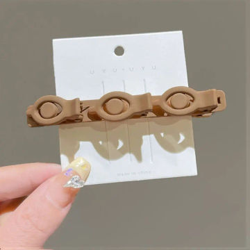 New Braided Hair Clip Cute Braiding Hair Tool Duckbill Clip Female Teethed Hairpin Bangs Clip Headdress