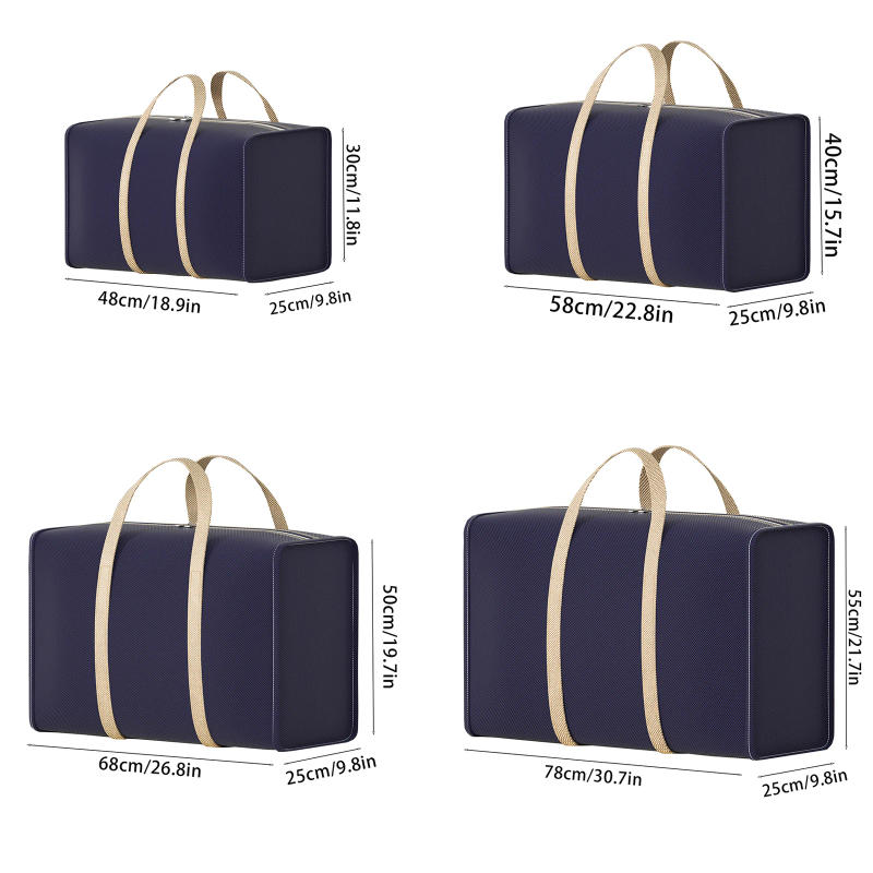 Description Picture 2 of itemFoldable Large Capacity Clothing,Quilt Storage Bag,Dust-Proof and Removable,Sturdy,Travel,Moving Doggy Bag,Space Saving