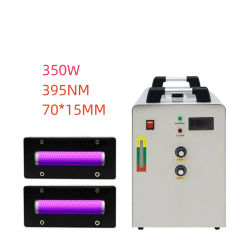 350W Water Cooled UV Printer Oil Curing Lamp Set Ricoh G5/G6 UV Oil Curing Epson UV Inkjet Photo Machine Curing LED UV Light