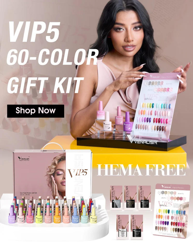 Description Picture 6 of itemVENALISA 7.5ml Nail Gel Polish VIP4 HEMA Free Semi Permanent Soak off UV LED Nail Gel Varnish Full Coverage Nail Gel Lacquer