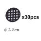 Dia 2.5cm 30pcs