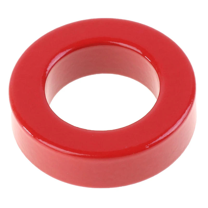 Description Picture 6 of itemT200-2 T157-2 Iron Ferrite Toroid Cores For Inductors Iron Powder Core Red Ring Low Permeability Powder Core 75μo 10μo